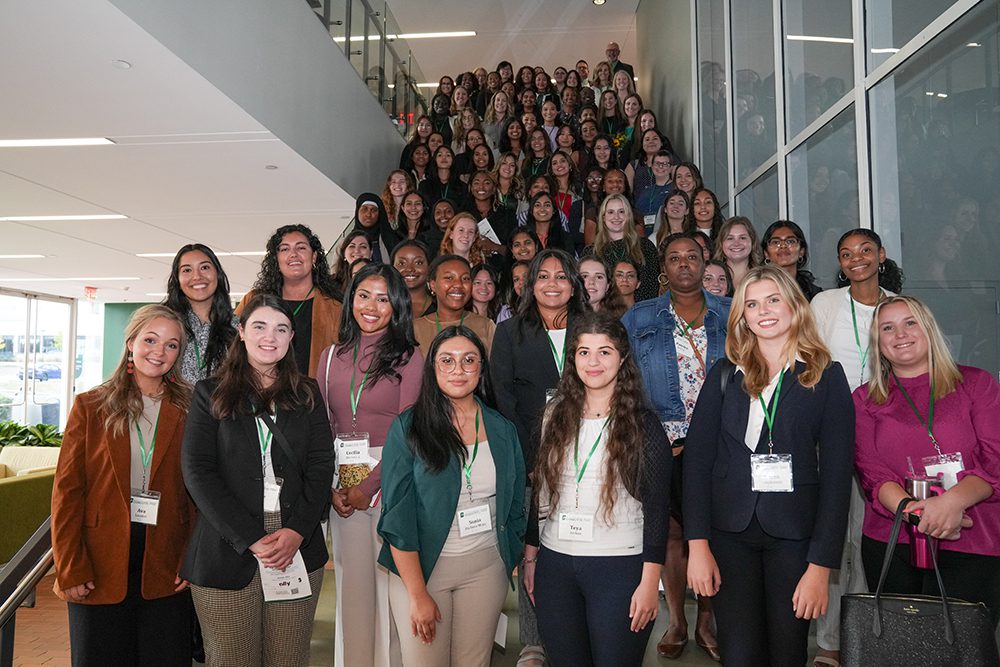 Belk College of Business students at the 2024 WIB Leadership Development Summit Powered by Ally Financial