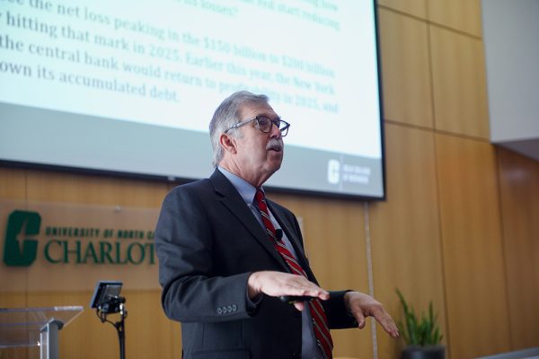 John Connaughton, professor of financial economics with UNC Charlotte’s Belk College of Business