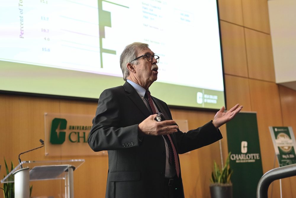 Dr. John Connaugton presents the 2nd Quarter Economic Forecast on May 16, 2024.